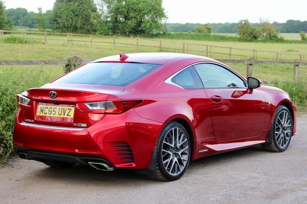 Lexus RC 2.5 300H F Sport Cvt Euro 6 Ss Red #2
