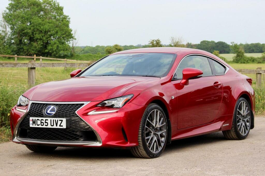 Lexus RC 2.5 300H F Sport Cvt Euro 6 Ss Red