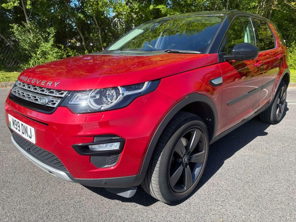 Land Rover Discovery Sport 2.0 Td4 Hse 4Wd Euro 6 Ss Red