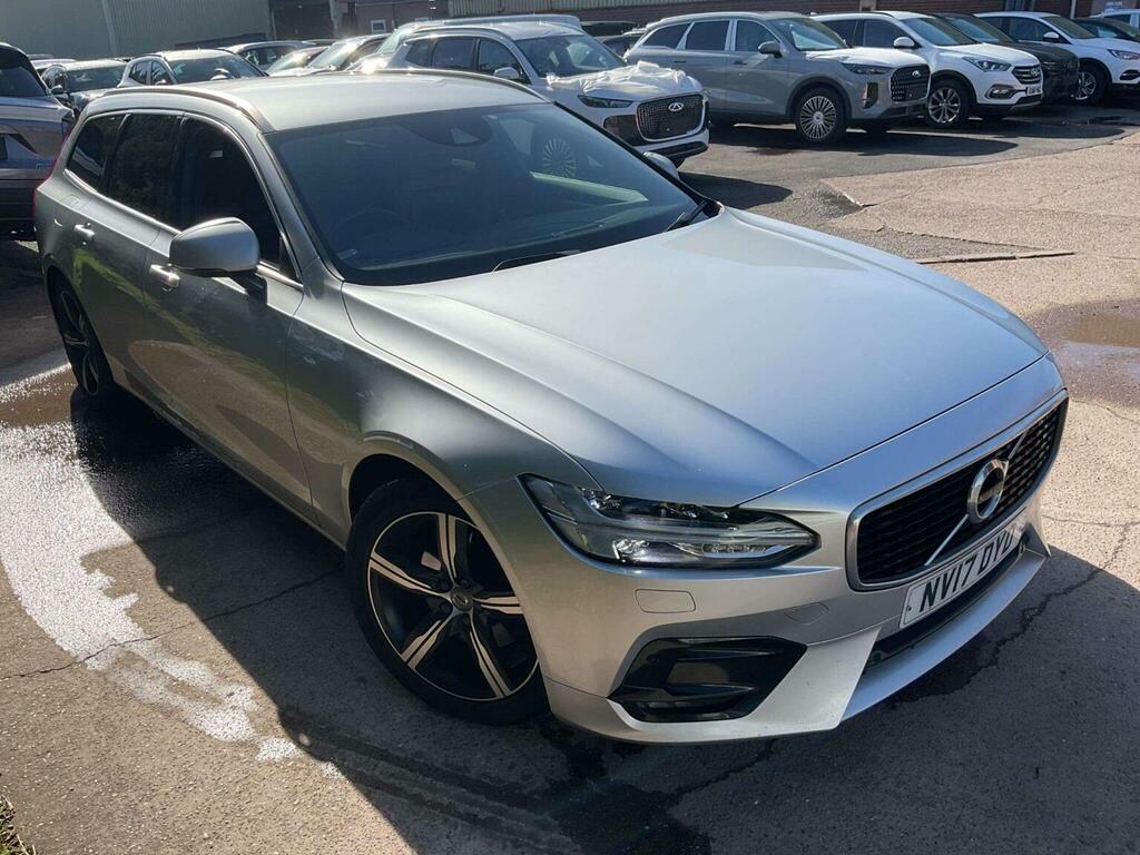 Volvo V90 2.0 D4 R-design Euro 6 Ss Silver
