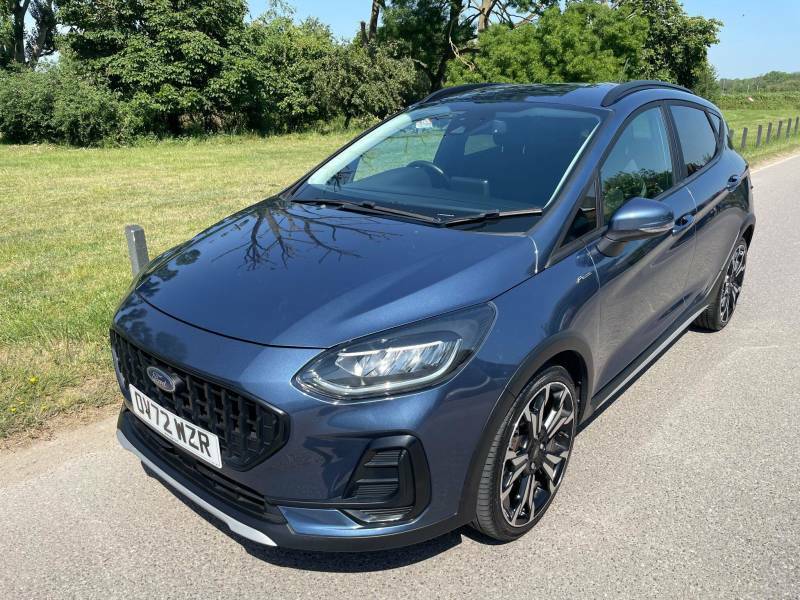 Ford Fiesta 1.0 Ecoboost Active X - 2022 72 OV72WZR Blue #2