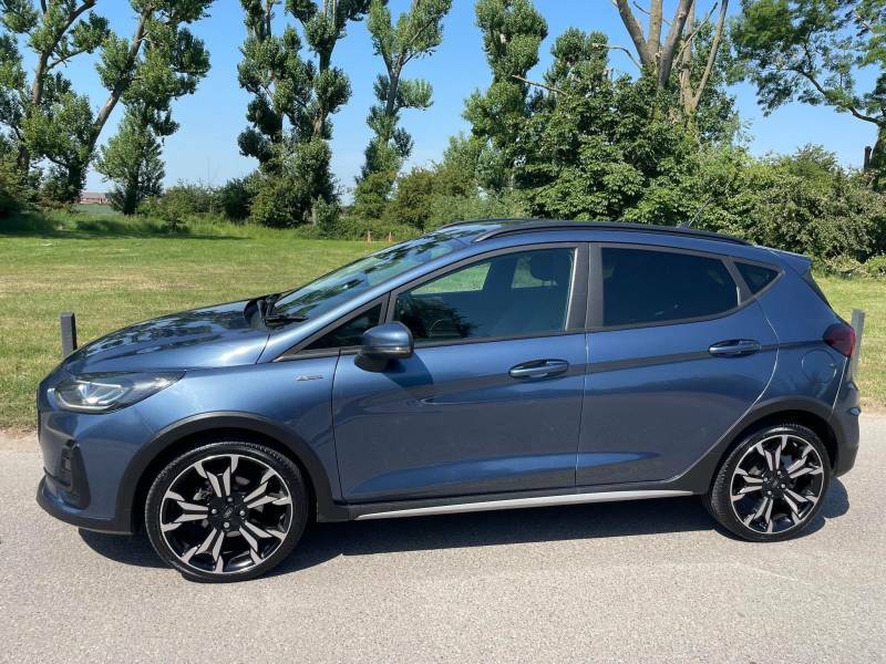 Ford Fiesta 1.0 Ecoboost Active X - 2022 72 OV72WZR Blue #4