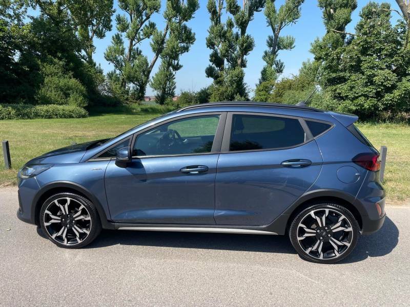 Ford Fiesta 1.0 Ecoboost Active X - 2022 72 OV72WZR Blue #5