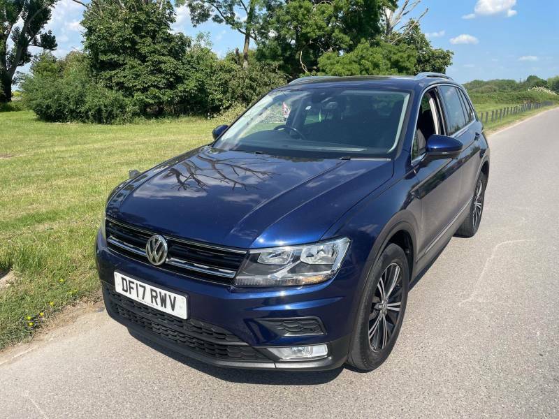 Volkswagen Tiguan 2.0 Tdi 190 4Motion Se Nav Dsg - 2017 17 DF17RWV Blue #2