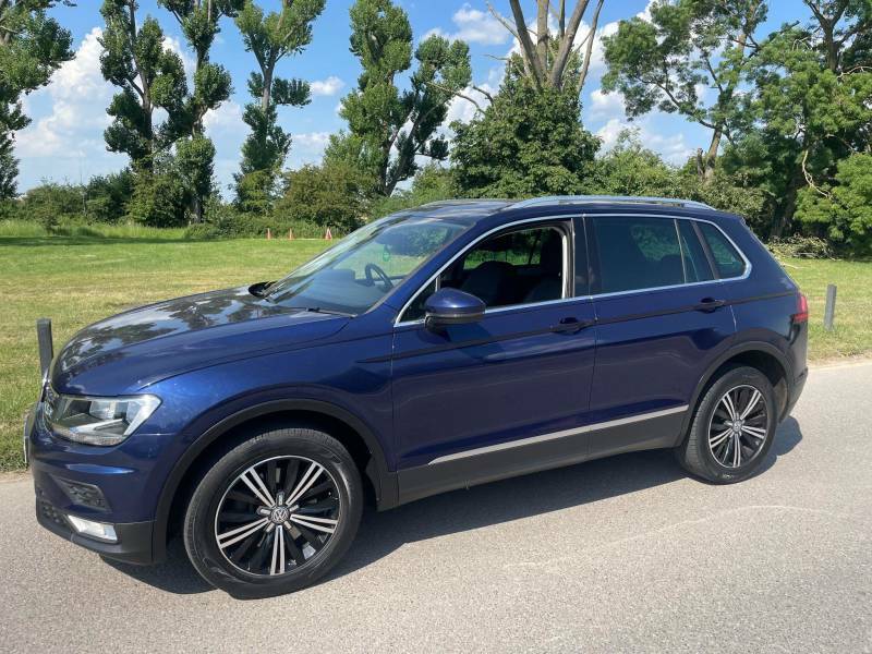 Volkswagen Tiguan 2.0 Tdi 190 4Motion Se Nav Dsg - 2017 17 DF17RWV Blue #5