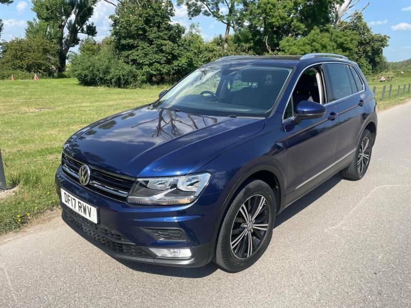 Volkswagen Tiguan 2.0 Tdi 190 4Motion Se Nav Dsg - 2017 17 DF17RWV Blue #3