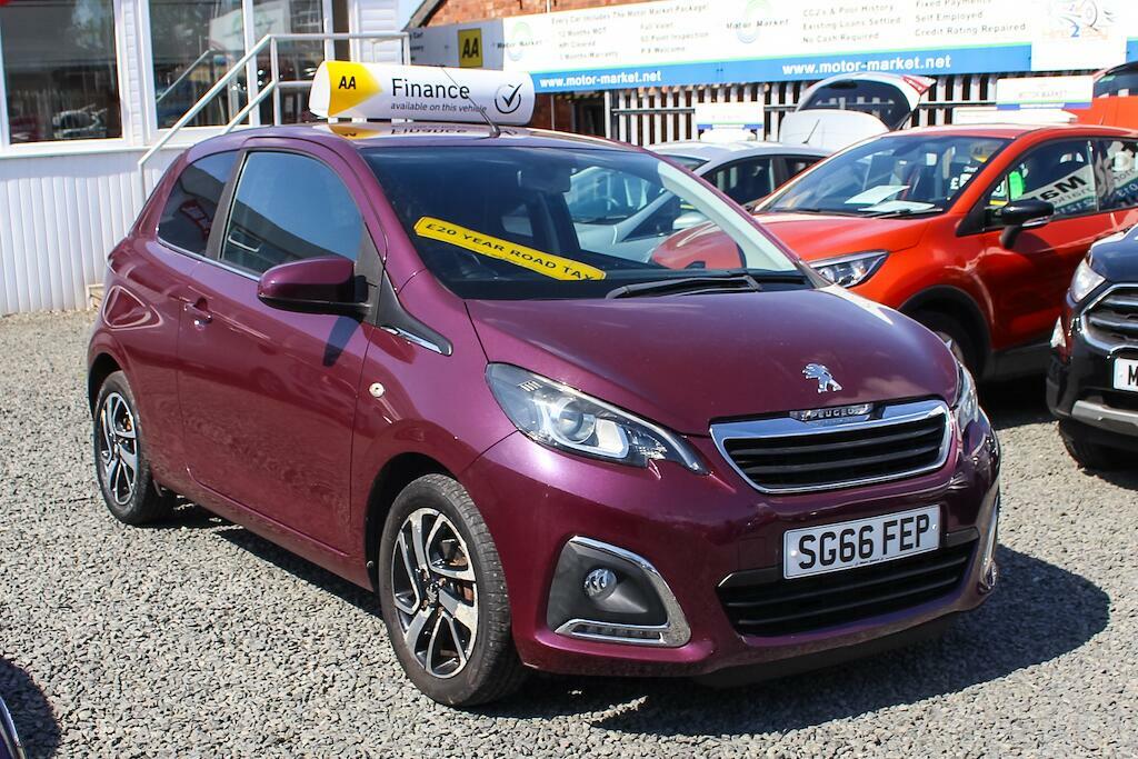 Peugeot 108 1.2 Puretech Allure Euro 6 Purple