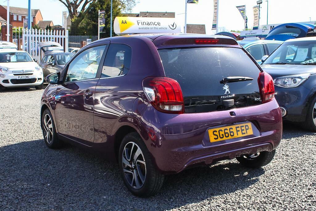 Peugeot 108 1.2 Puretech Allure Euro 6 SG66FEP Purple #5