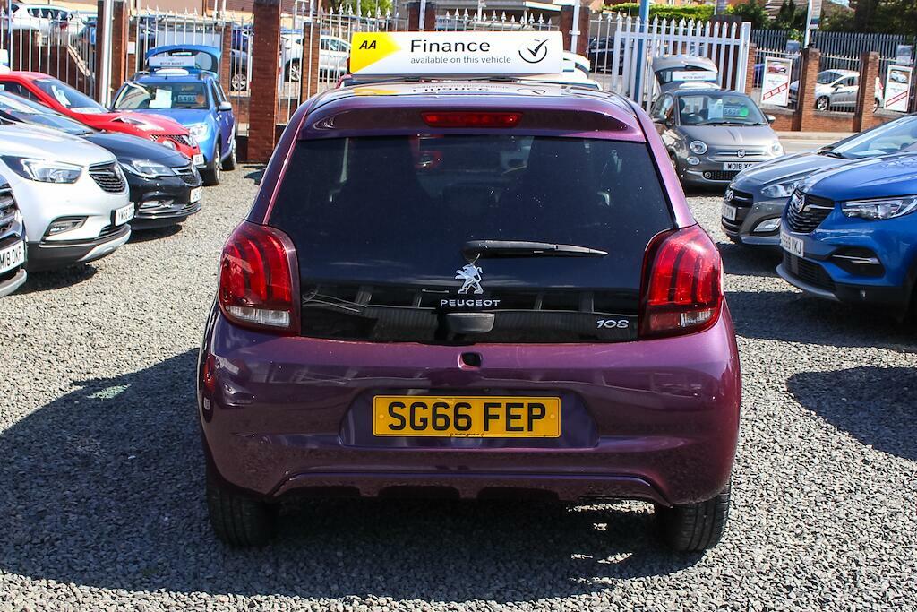 Peugeot 108 1.2 Puretech Allure Euro 6 SG66FEP Purple #6