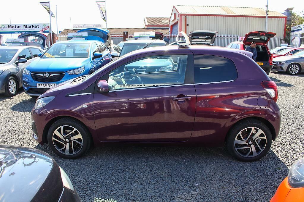 Peugeot 108 1.2 Puretech Allure Euro 6 SG66FEP Purple #4