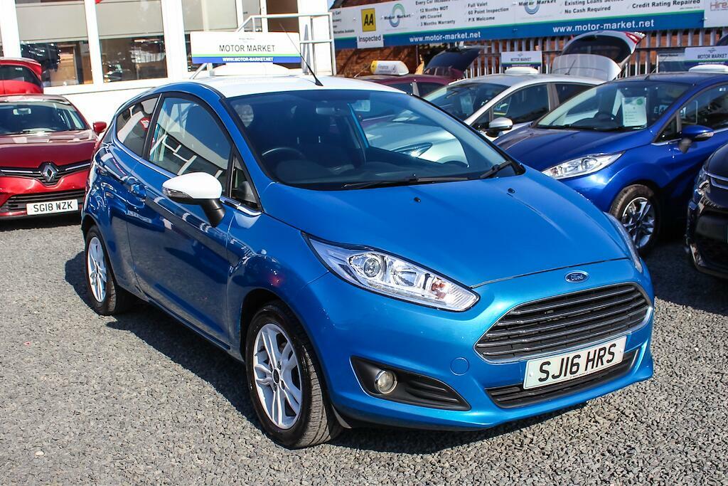 Ford Fiesta 1.25 Zetec Blue Edition Euro 6 Blue