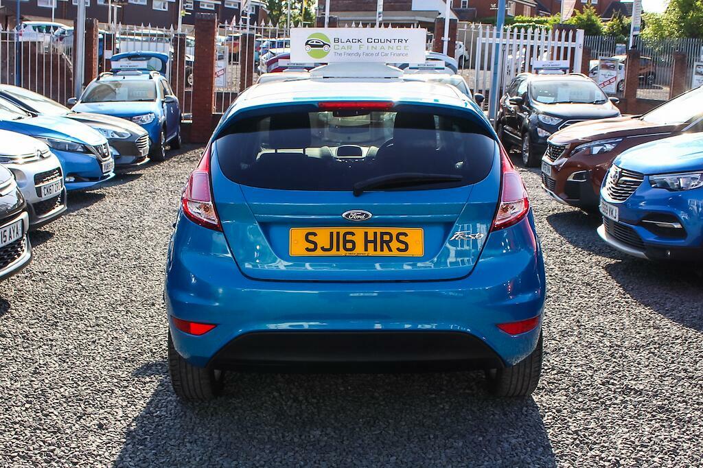 Ford Fiesta 1.25 Zetec Blue Edition Euro 6 SJ16HRS Blue #6