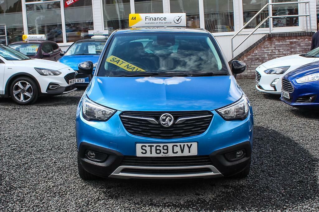 Vauxhall Crossland X 1.2 Elite Nav Euro 6 ST69CVY Blue #2