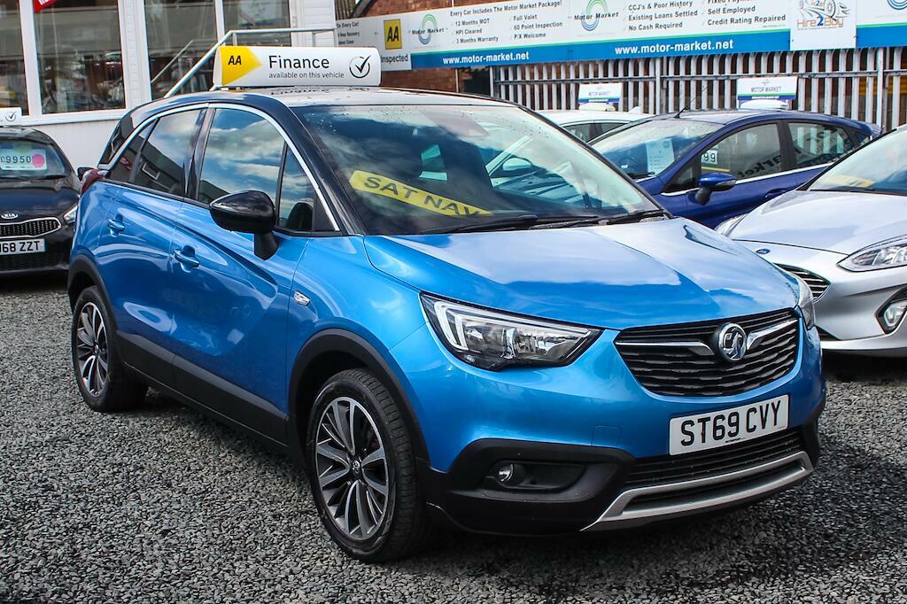 Vauxhall Crossland X 1.2 Elite Nav Euro 6 Blue