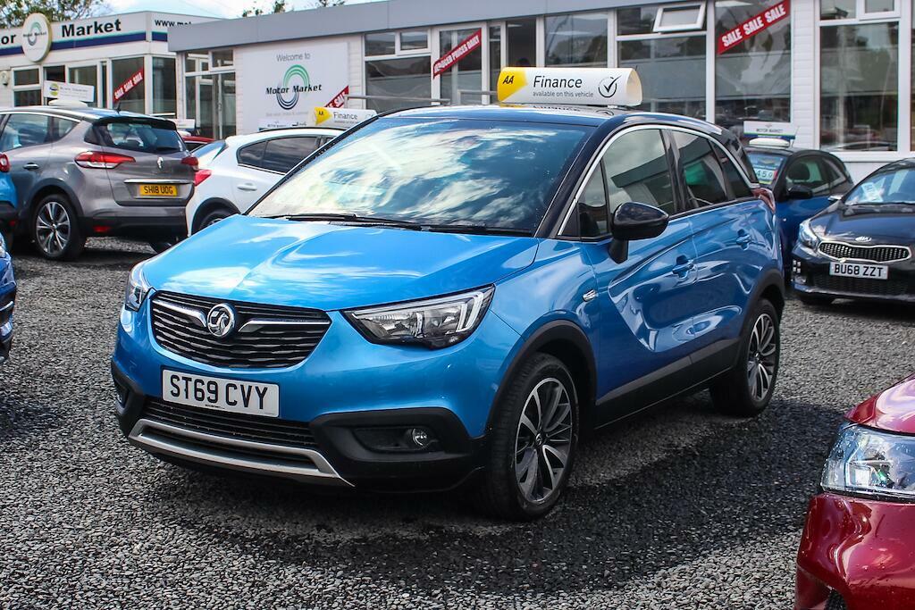 Vauxhall Crossland X 1.2 Elite Nav Euro 6 ST69CVY Blue #3