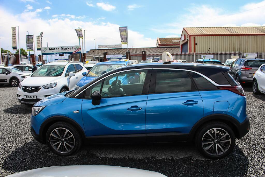 Vauxhall Crossland X 1.2 Elite Nav Euro 6 ST69CVY Blue #4