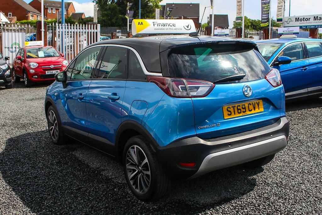 Vauxhall Crossland X 1.2 Elite Nav Euro 6 ST69CVY Blue #5