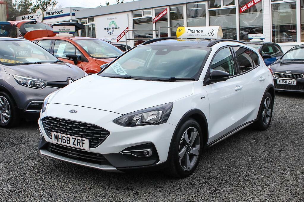 Ford Focus 1.0T Ecoboost Active Euro 6 Ss MM68ZRF White #3