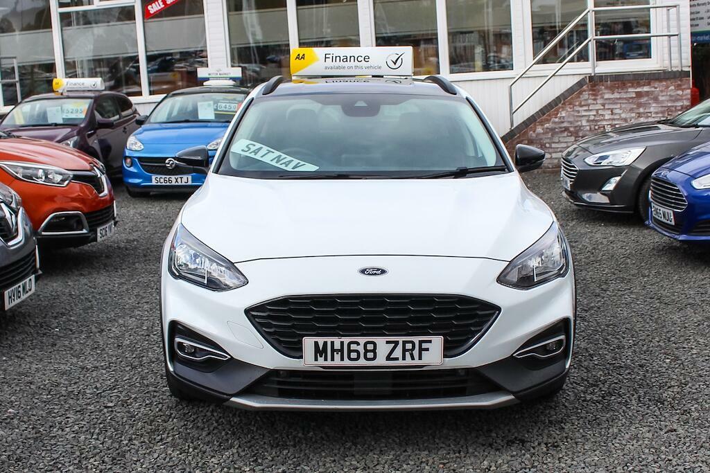 Ford Focus 1.0T Ecoboost Active Euro 6 Ss MM68ZRF White #2