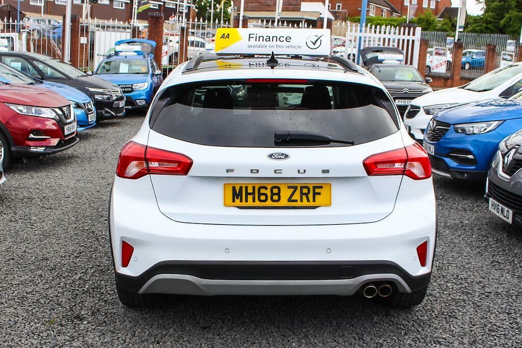 Ford Focus 1.0T Ecoboost Active Euro 6 Ss MM68ZRF White #6