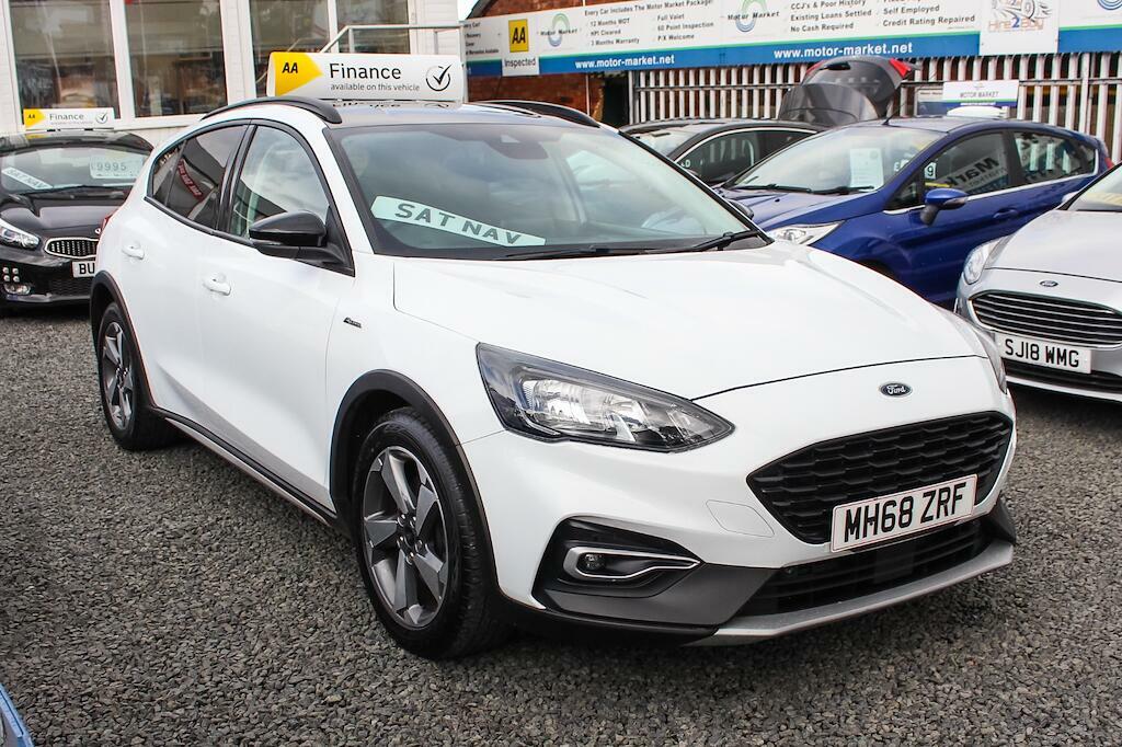 Ford Focus 1.0T Ecoboost Active Euro 6 Ss White