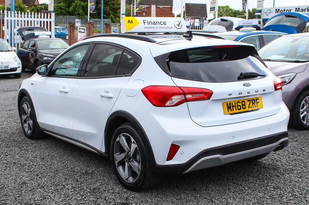 Ford Focus 1.0T Ecoboost Active Euro 6 Ss MM68ZRF White #5