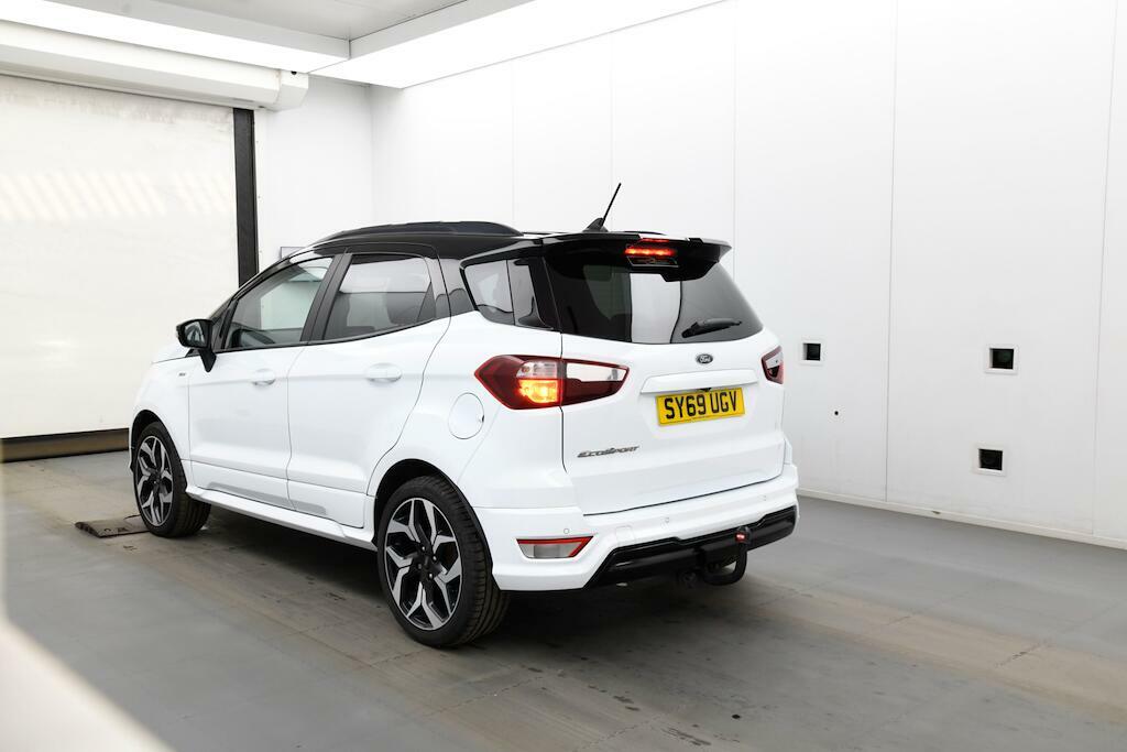 Ford Ecosport 1.0T Ecoboost St-line Euro 6 Ss SY69UGV White #3