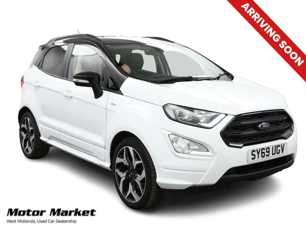 Ford Ecosport 1.0T Ecoboost St-line Euro 6 Ss White