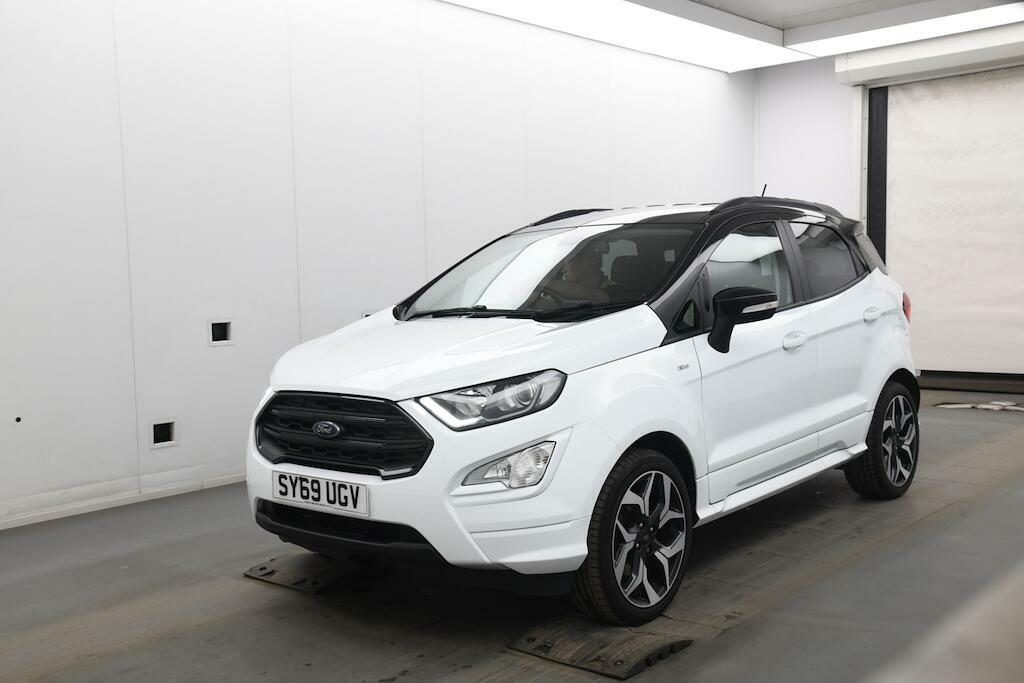 Ford Ecosport 1.0T Ecoboost St-line Euro 6 Ss SY69UGV White #2