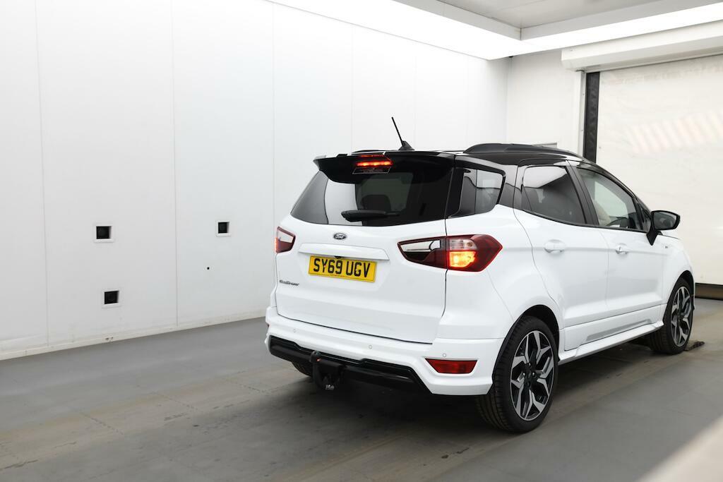 Ford Ecosport 1.0T Ecoboost St-line Euro 6 Ss SY69UGV White #4