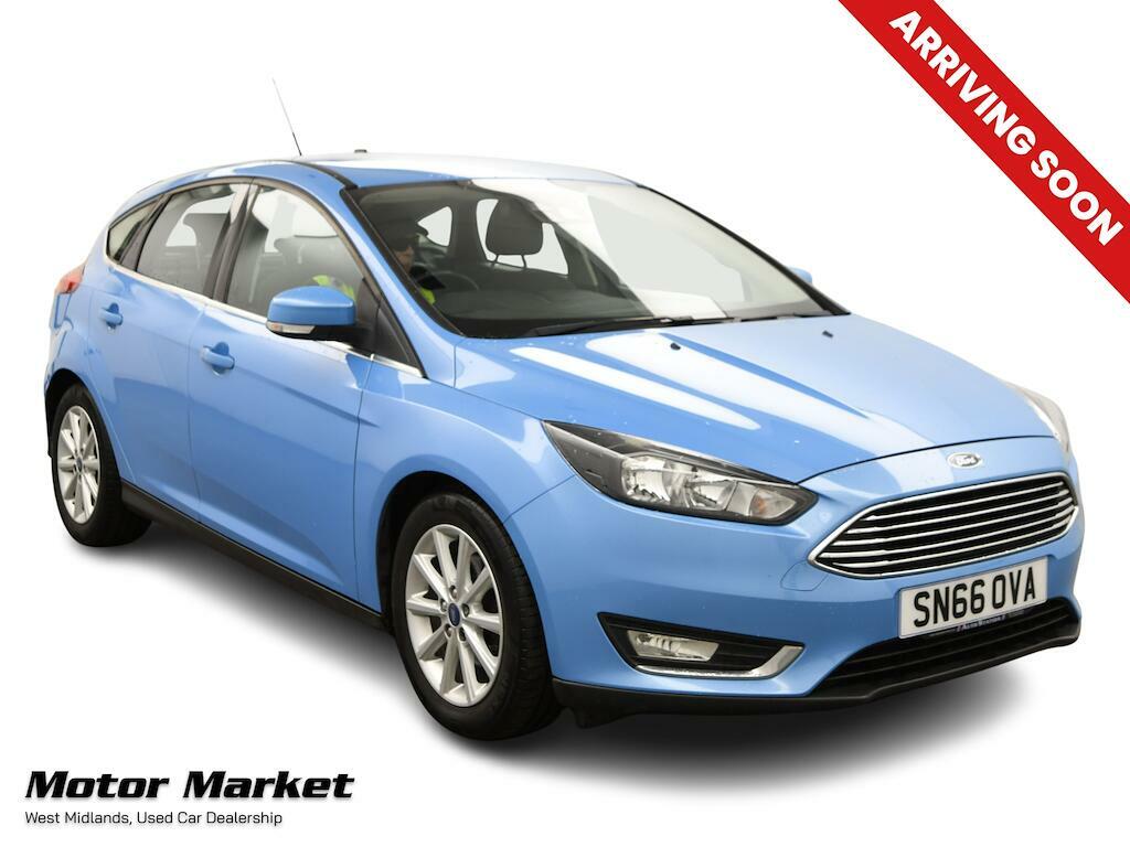 Ford Focus 1.0T Ecoboost Titanium Euro 6 Ss Blue