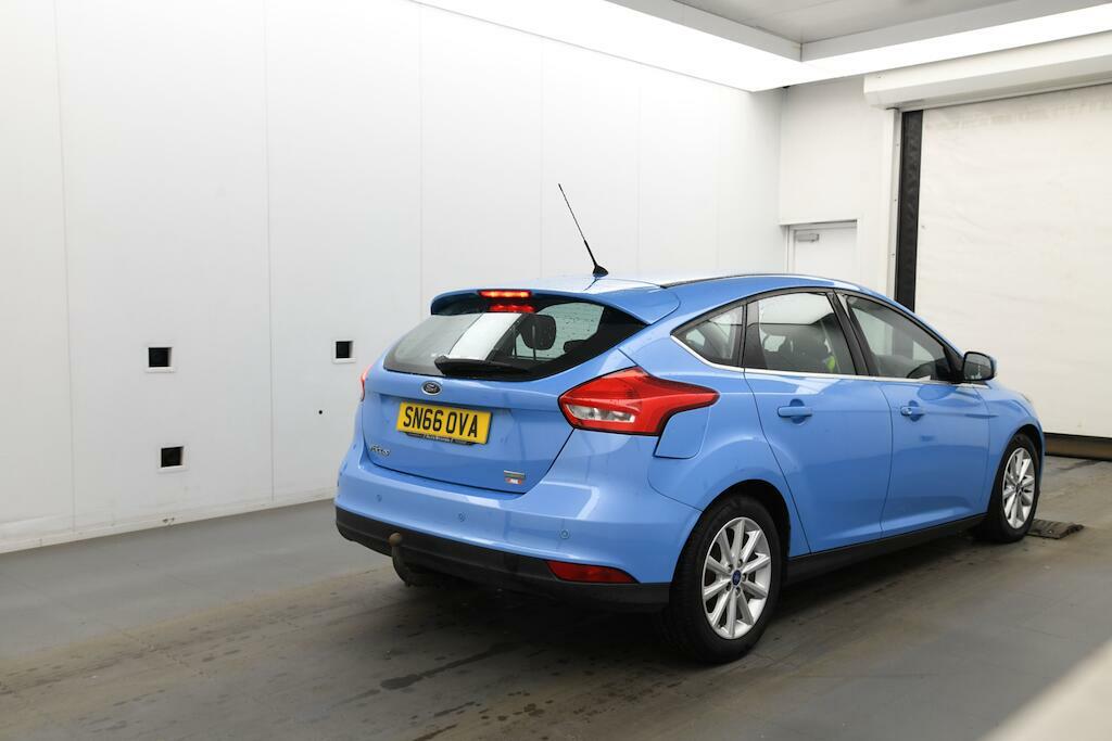 Ford Focus 1.0T Ecoboost Titanium Euro 6 Ss SN66OVA Blue #4