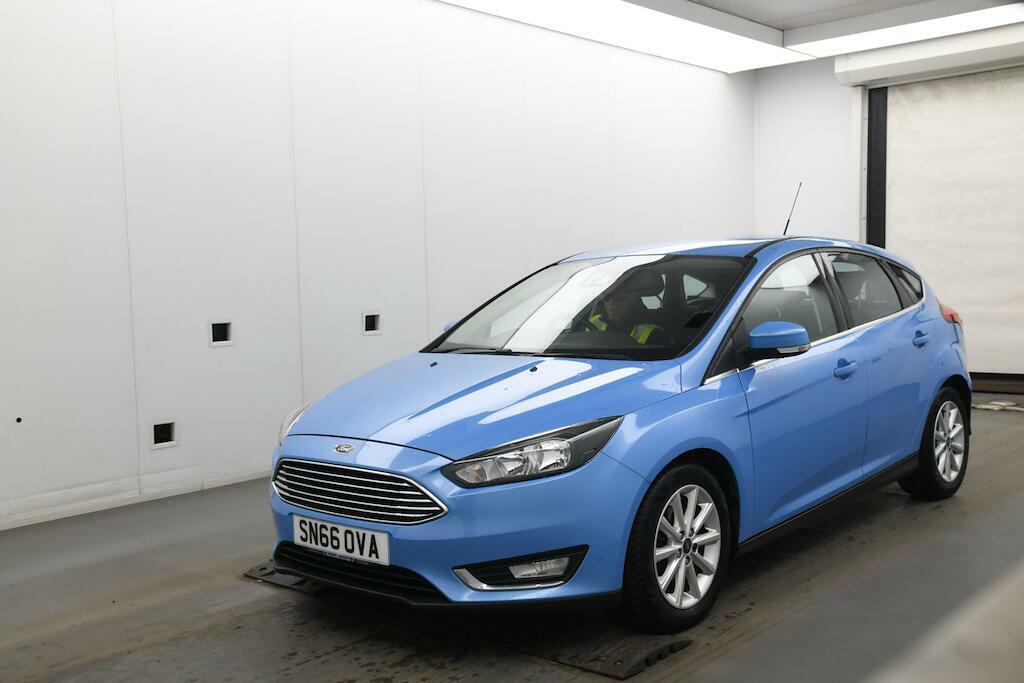 Ford Focus 1.0T Ecoboost Titanium Euro 6 Ss SN66OVA Blue #2