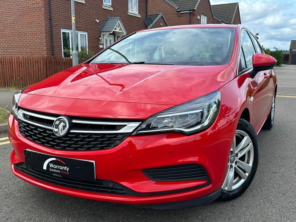 Vauxhall Astra 1.6 Cdti Ecoflex Design Hatchback Manua Red