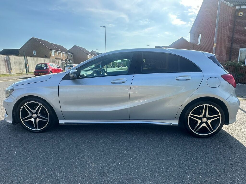 Mercedes-Benz A Class 1.8 A200 Cdi Blueefficiency Amg Sport Hatchback LH13AFO Silver #3