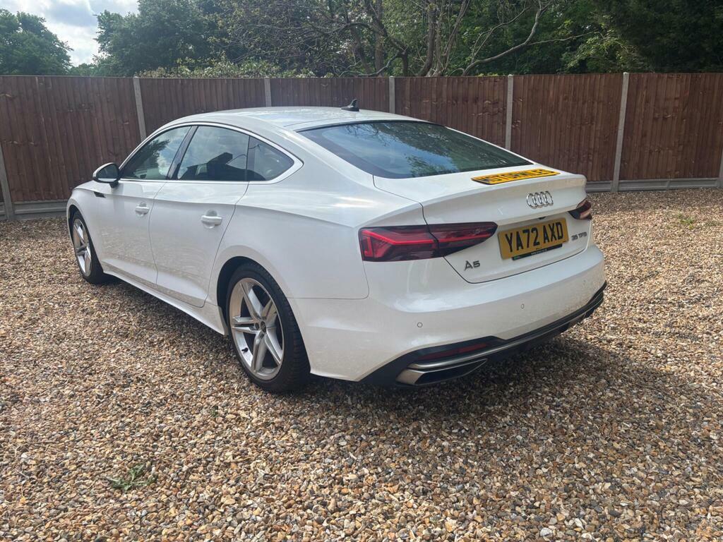 Audi A5 2.0 Tfsi 35 Sport Sportback S Tronic Euro 6 S S YA72AXD White #6