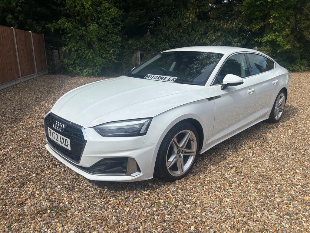 Audi A5 2.0 Tfsi 35 Sport Sportback S Tronic Euro 6 S S YA72AXD White #5