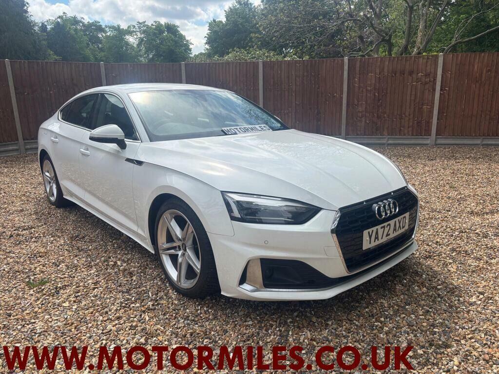 Audi A5 2.0 Tfsi 35 Sport Sportback S Tronic Euro 6 S S White