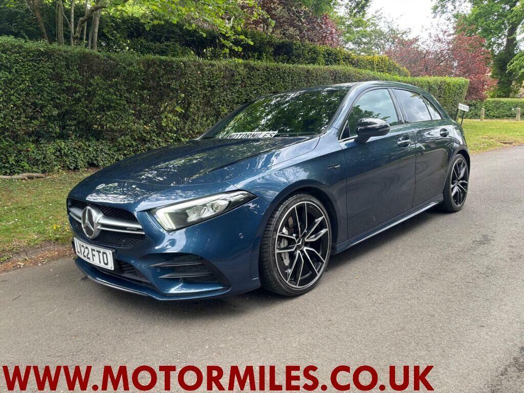 Mercedes-Benz A Class 2.0 A35 Amg Edition Premium 7G-dct 4Matic Euro 6 Blue