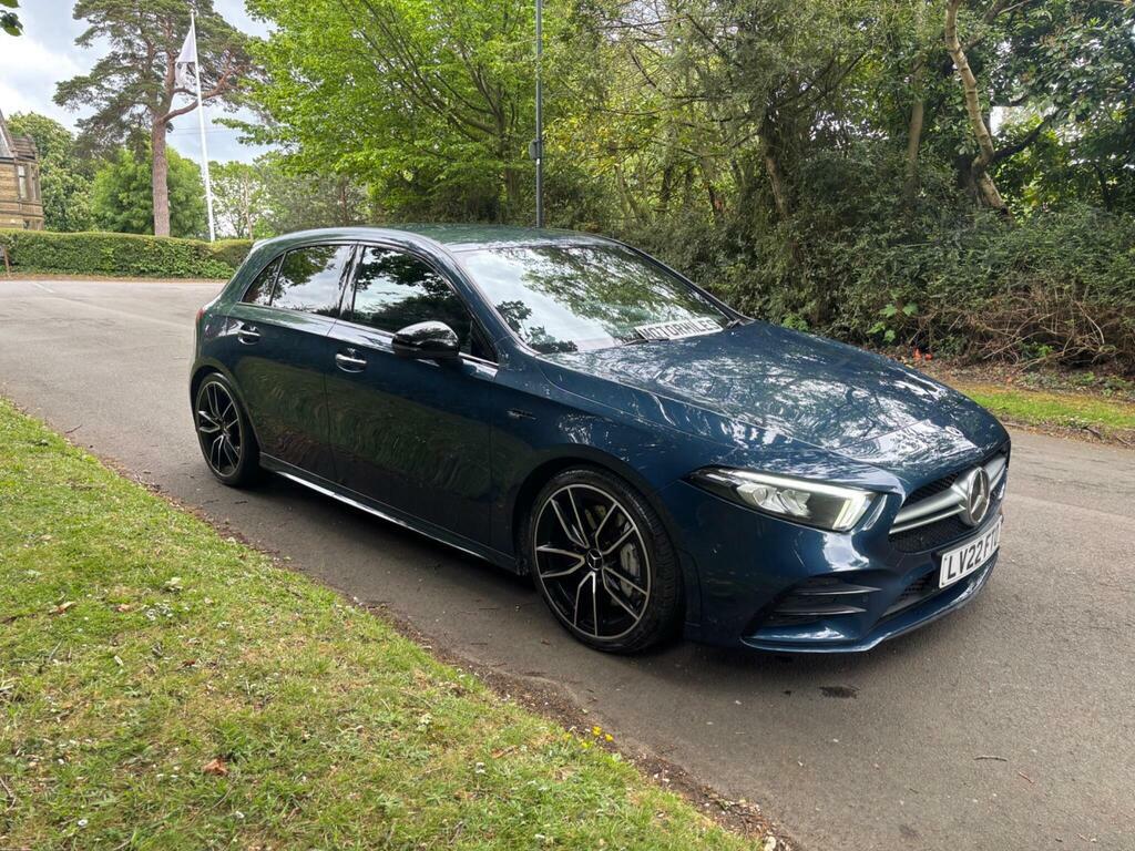 Mercedes-Benz A Class 2.0 A35 Amg Edition Premium 7G-dct 4Matic Euro 6 LV22FTO Blue #4