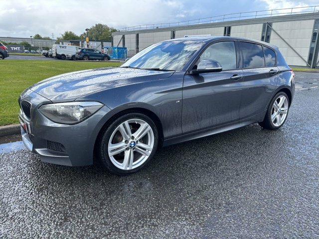 BMW 1 Series 2.0 118D M Sport Hatchback Euro HV64UVK Grey #4