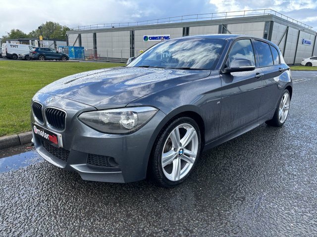 BMW 1 Series 2.0 118D M Sport Hatchback Euro HV64UVK Grey #6