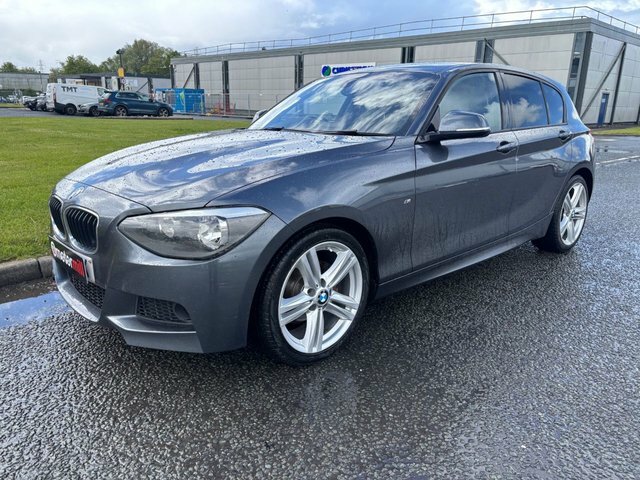 BMW 1 Series 2.0 118D M Sport Hatchback Euro HV64UVK Grey #5