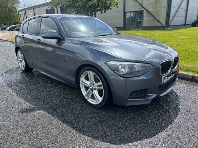 BMW 1 Series 2.0 118D M Sport Hatchback Euro HV64UVK Grey #3