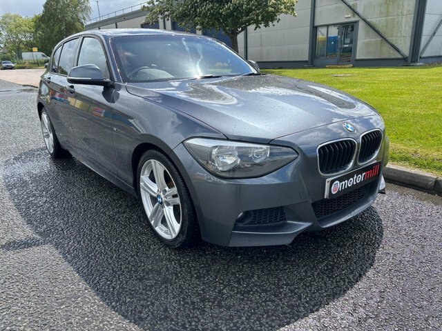 BMW 1 Series 2.0 118D M Sport Hatchback Euro HV64UVK Grey #2