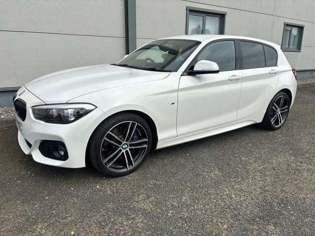 BMW 1 Series 1.5 116D M Sport Shadow Edition Hatchback Dies YK67HXZ White #6