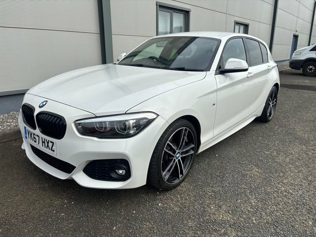 BMW 1 Series 1.5 116D M Sport Shadow Edition Hatchback Dies YK67HXZ White #4