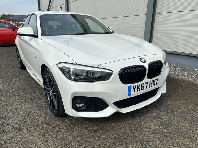 BMW 1 Series 1.5 116D M Sport Shadow Edition Hatchback Dies YK67HXZ White #3