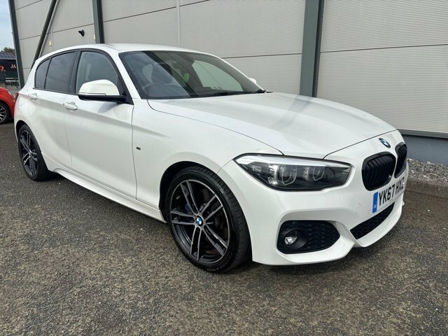 BMW 1 Series 1.5 116D M Sport Shadow Edition Hatchback Dies YK67HXZ White #2