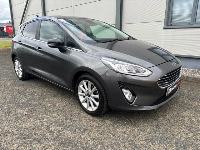 Ford Fiesta 1.0T Ecoboost Titanium Hatchback MJ67OJF Grey #4